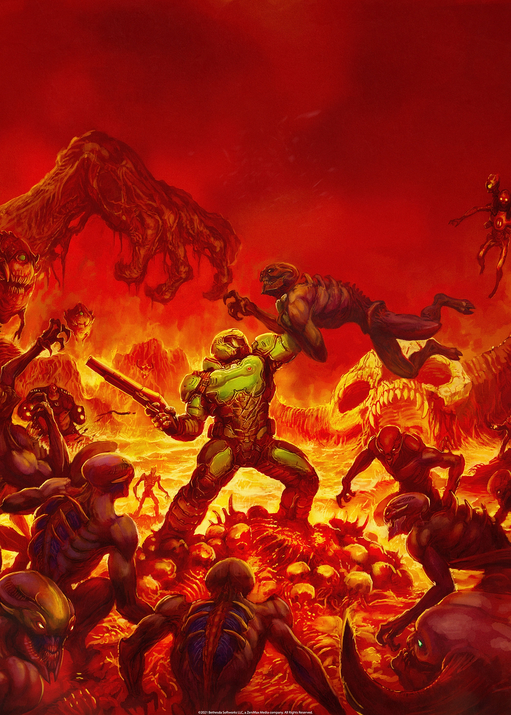 Demonic Forces: постер из коллекции Doom