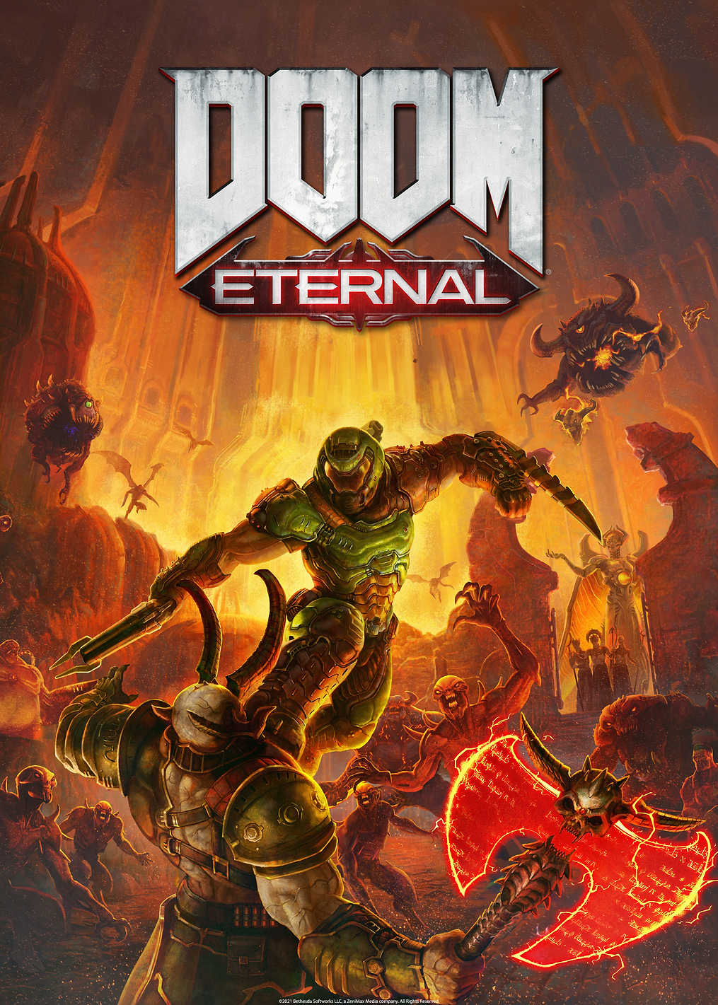 DOOM Eternal Logo: постер из коллекции Doom