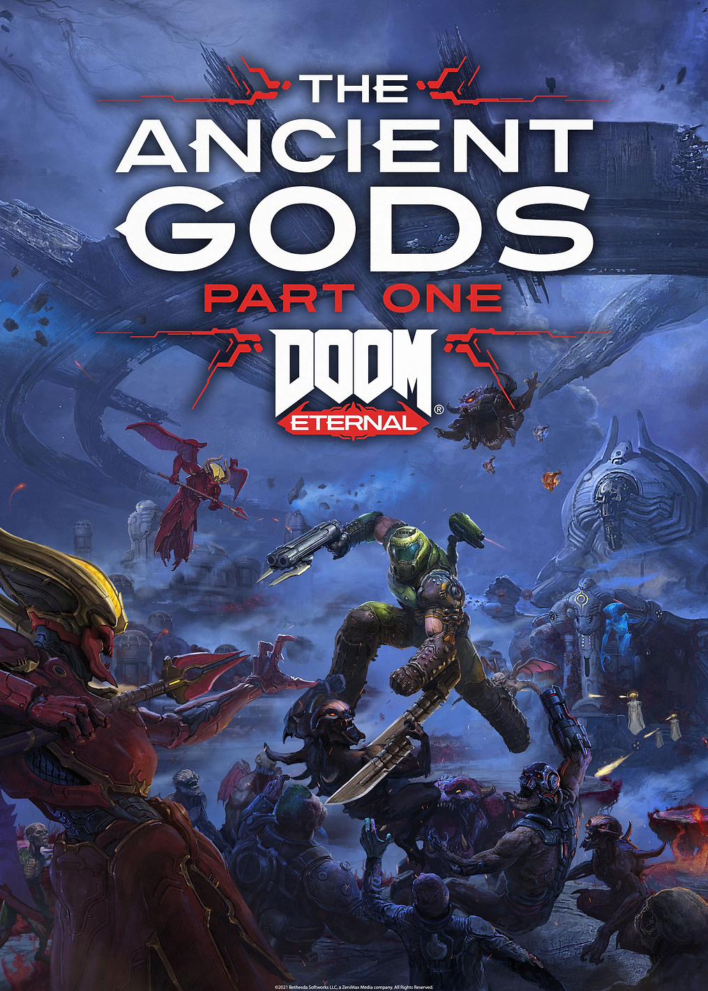 The Ancient Gods Logo: постер из коллекции Doom