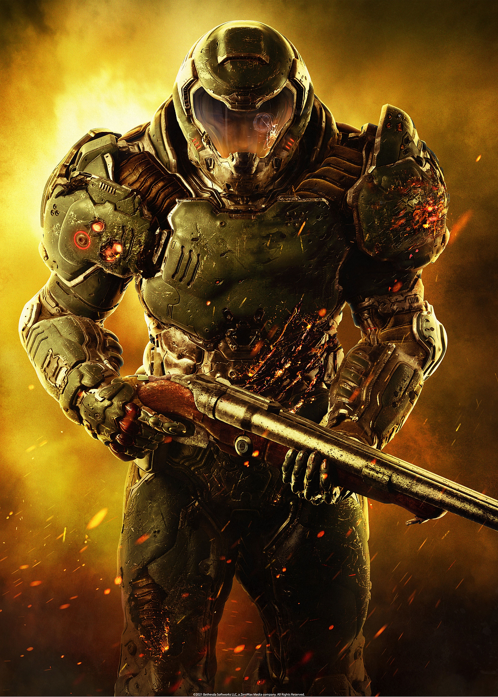 DOOM Marine: постер из коллекции Doom