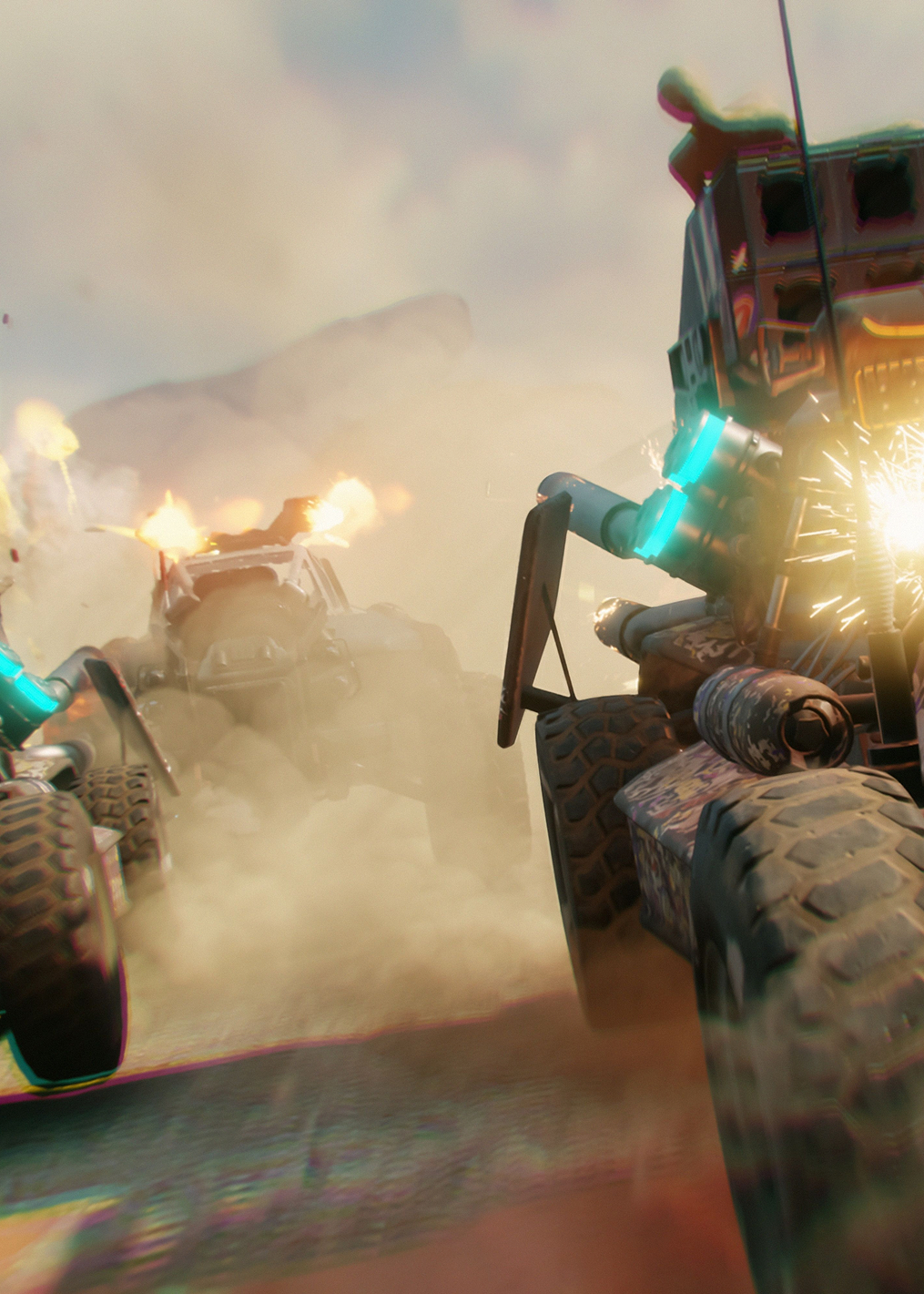 Desert Race: постер из коллекции Rage