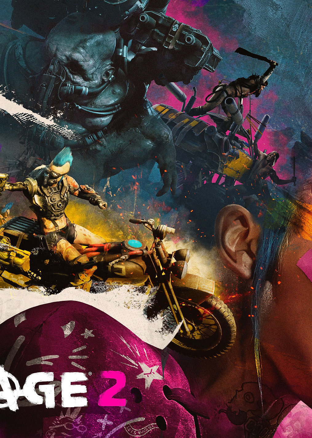 RAGE 2 Mohawk: постер из коллекции Rage