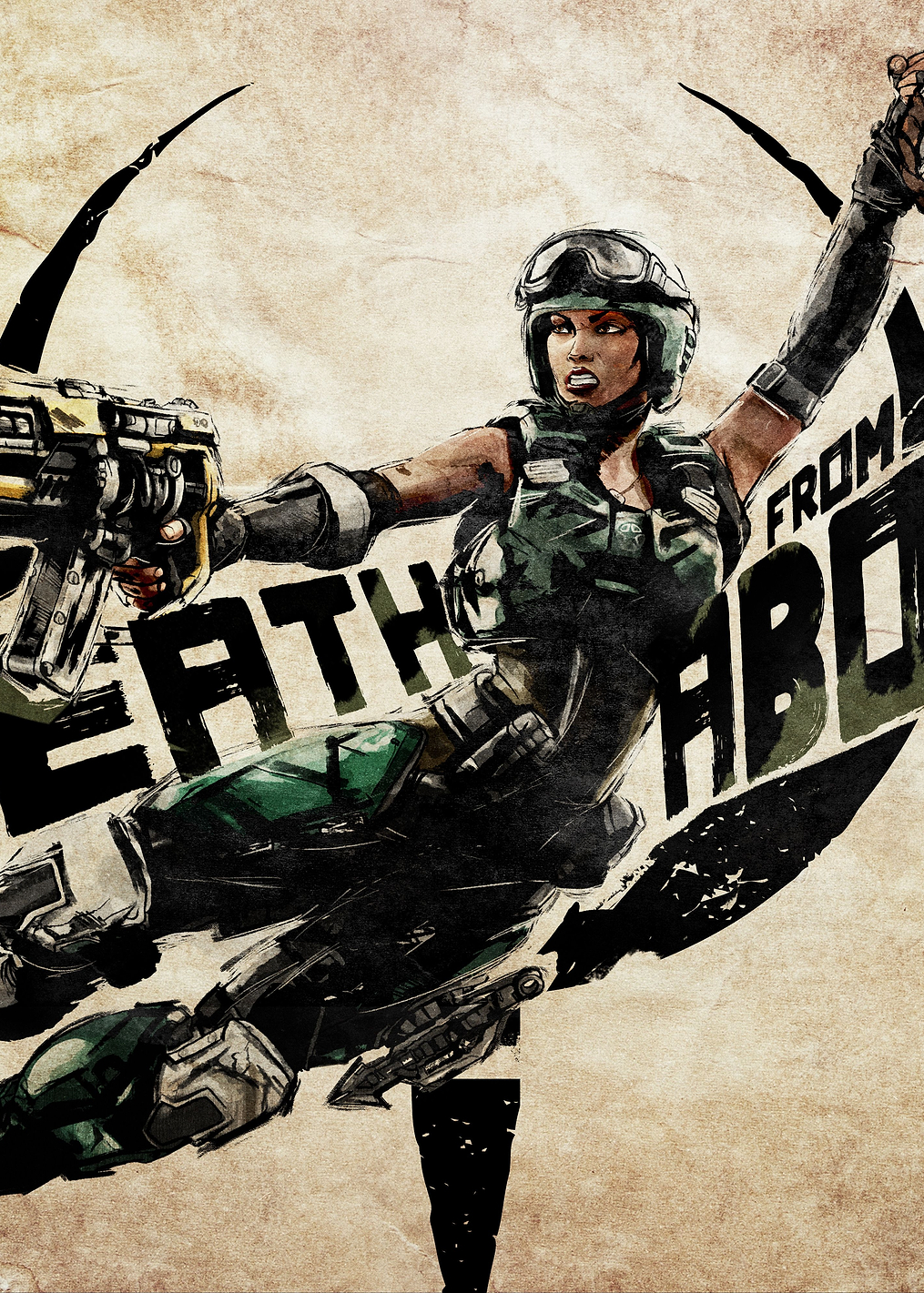 Athena: Death from Above: постер из коллекции Quake