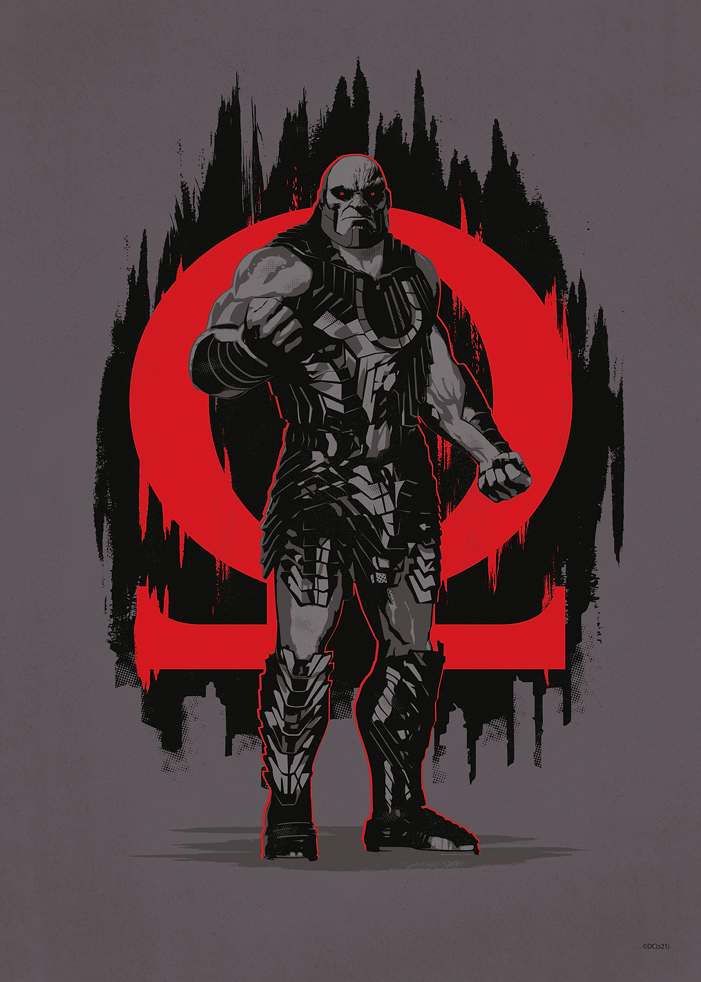 Zack Snyder Justice League Darkseid Omega: постер из коллекции DC Comics