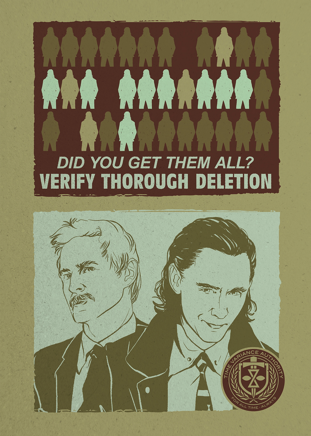 Verify Thorough Deletion: постер из коллекции Marvel