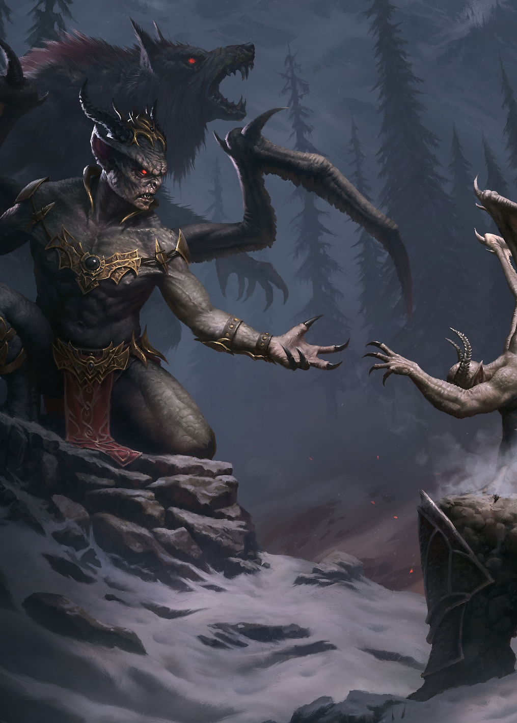 Vampires Horizontal: постер из коллекции The Elder Scrolls