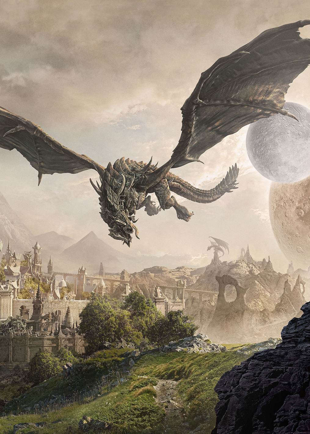 Dragon Encounter: постер из коллекции The Elder Scrolls