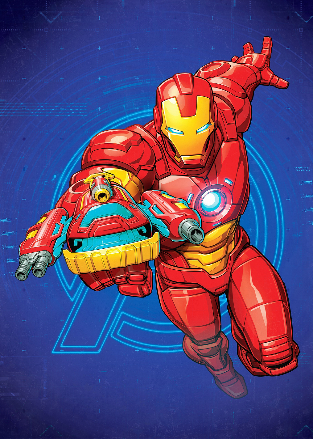 Iron Man Action Pose: постер из коллекции Marvel