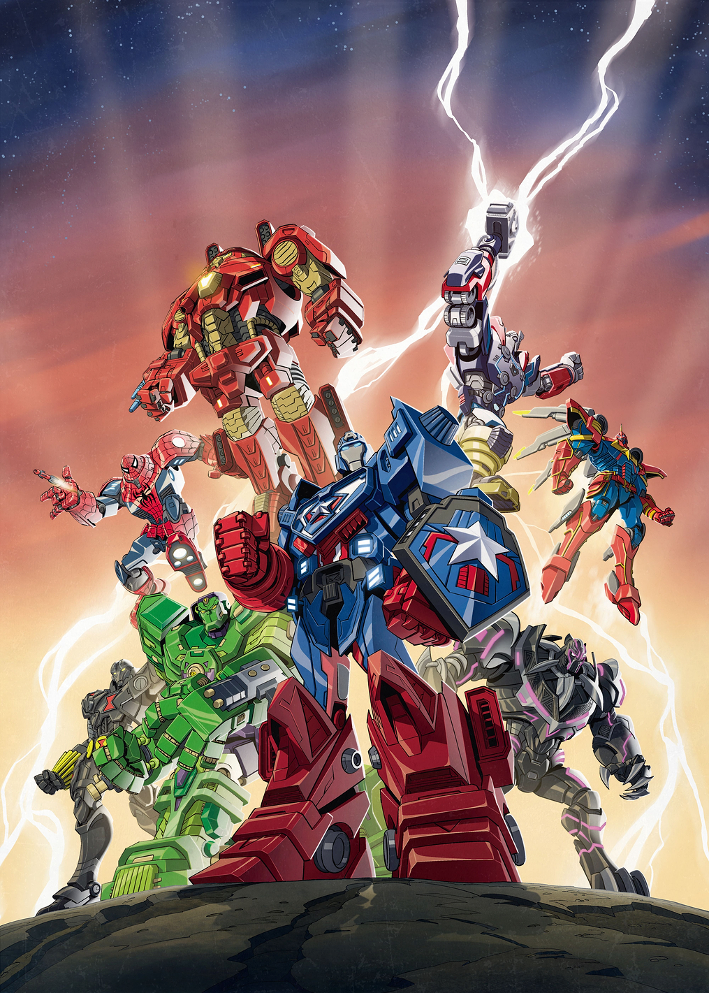 The Avengers Mech Strike: постер из коллекции Marvel