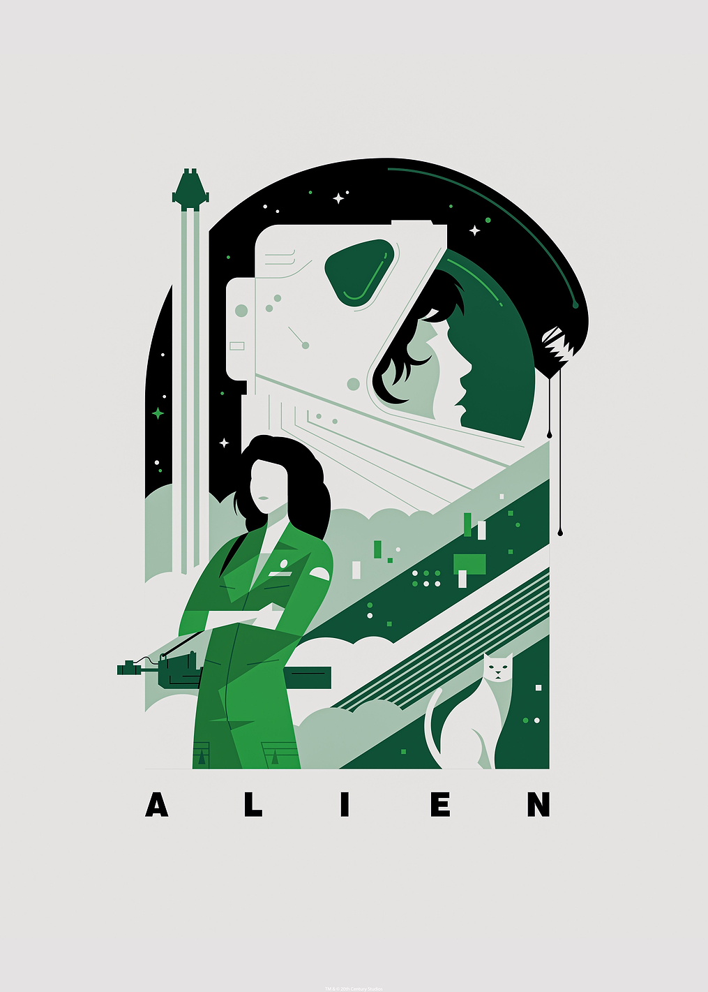 Alien Ellen: постер из коллекции Alien