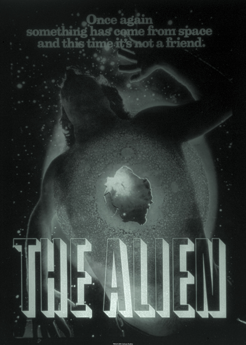 Alien Is Not A Friend: постер из коллекции Alien