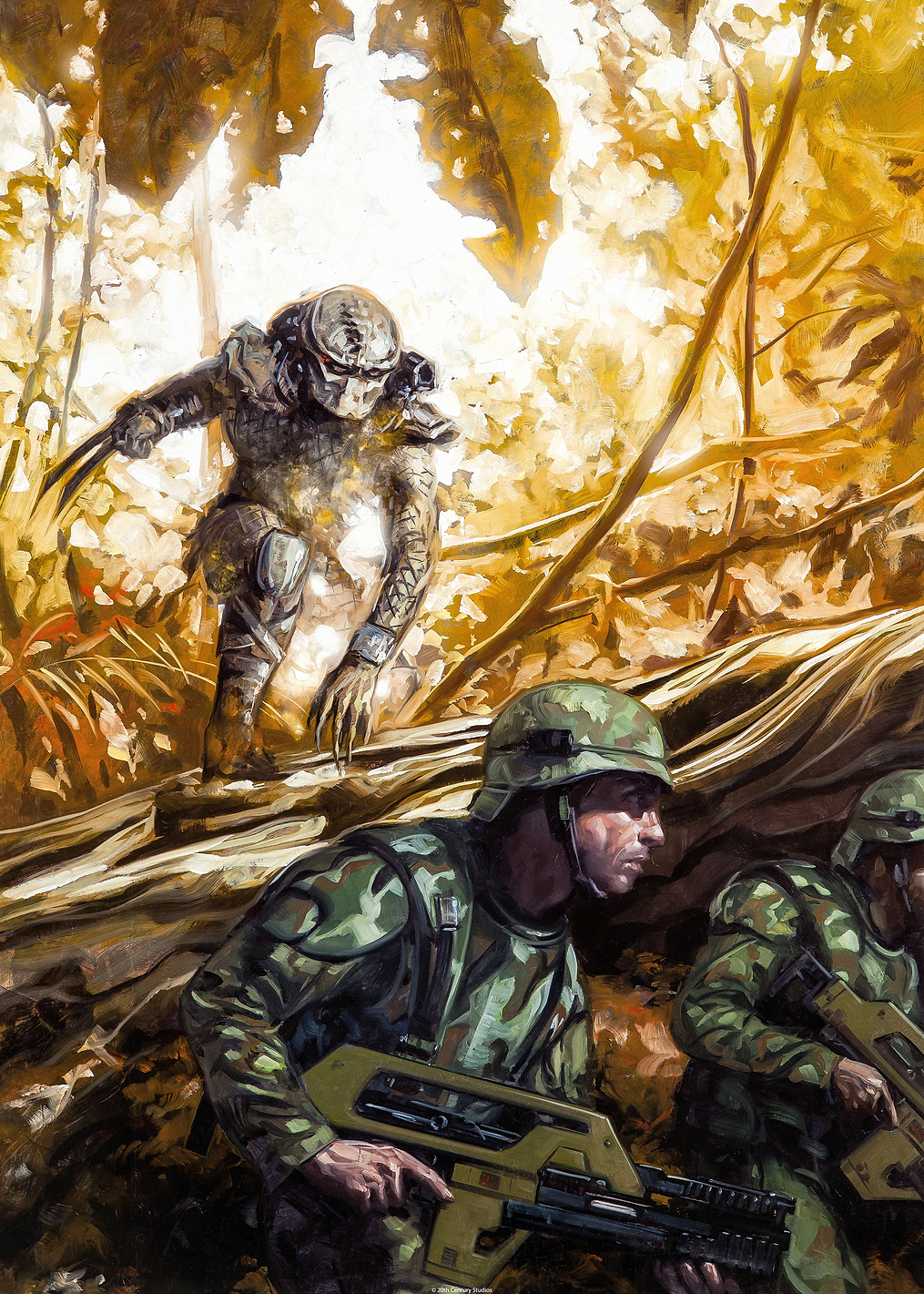 Soldiers vs Predator: постер из коллекции Predator