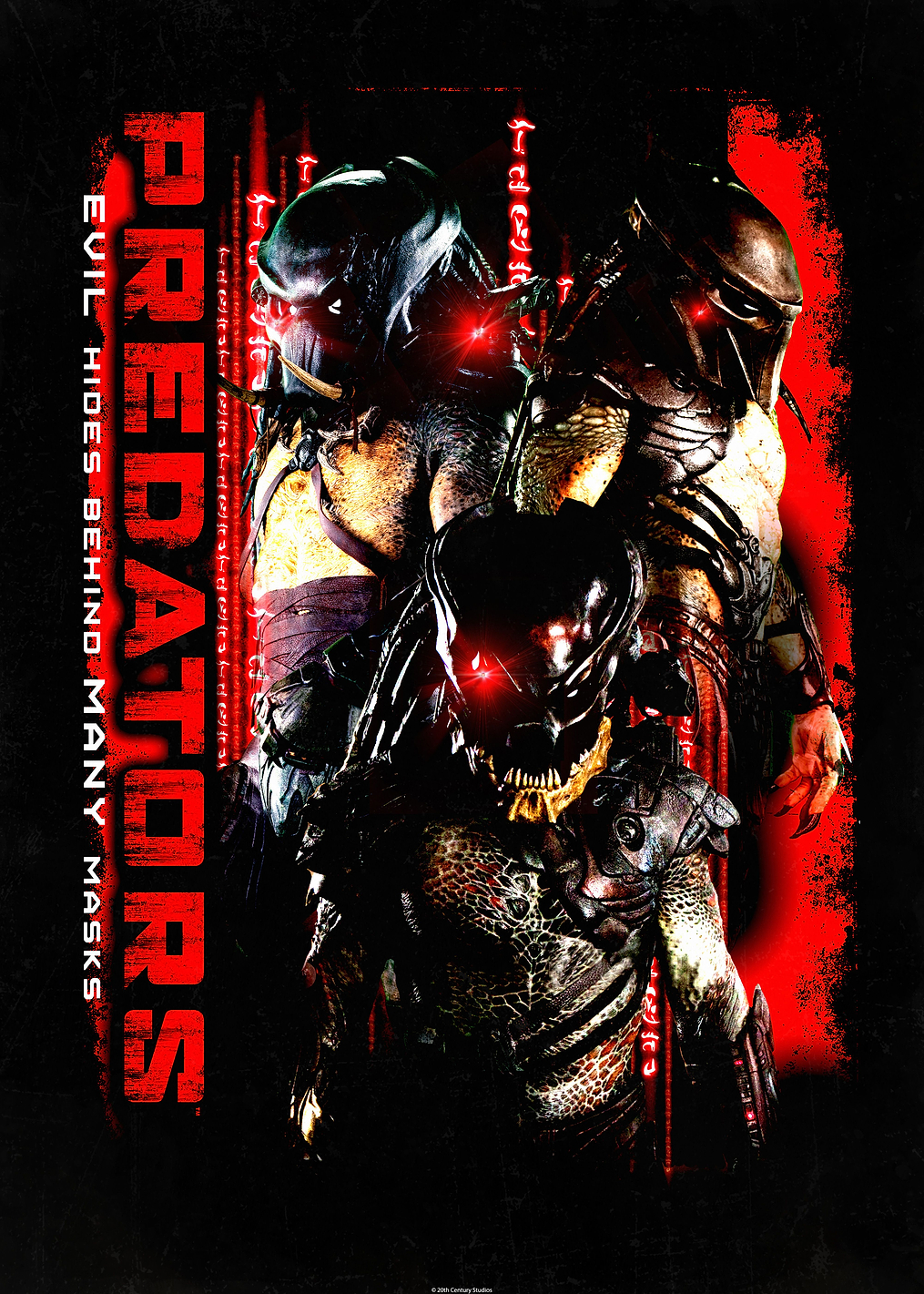 Predators Evil Hides Behind Many Masks: постер из коллекции Predator