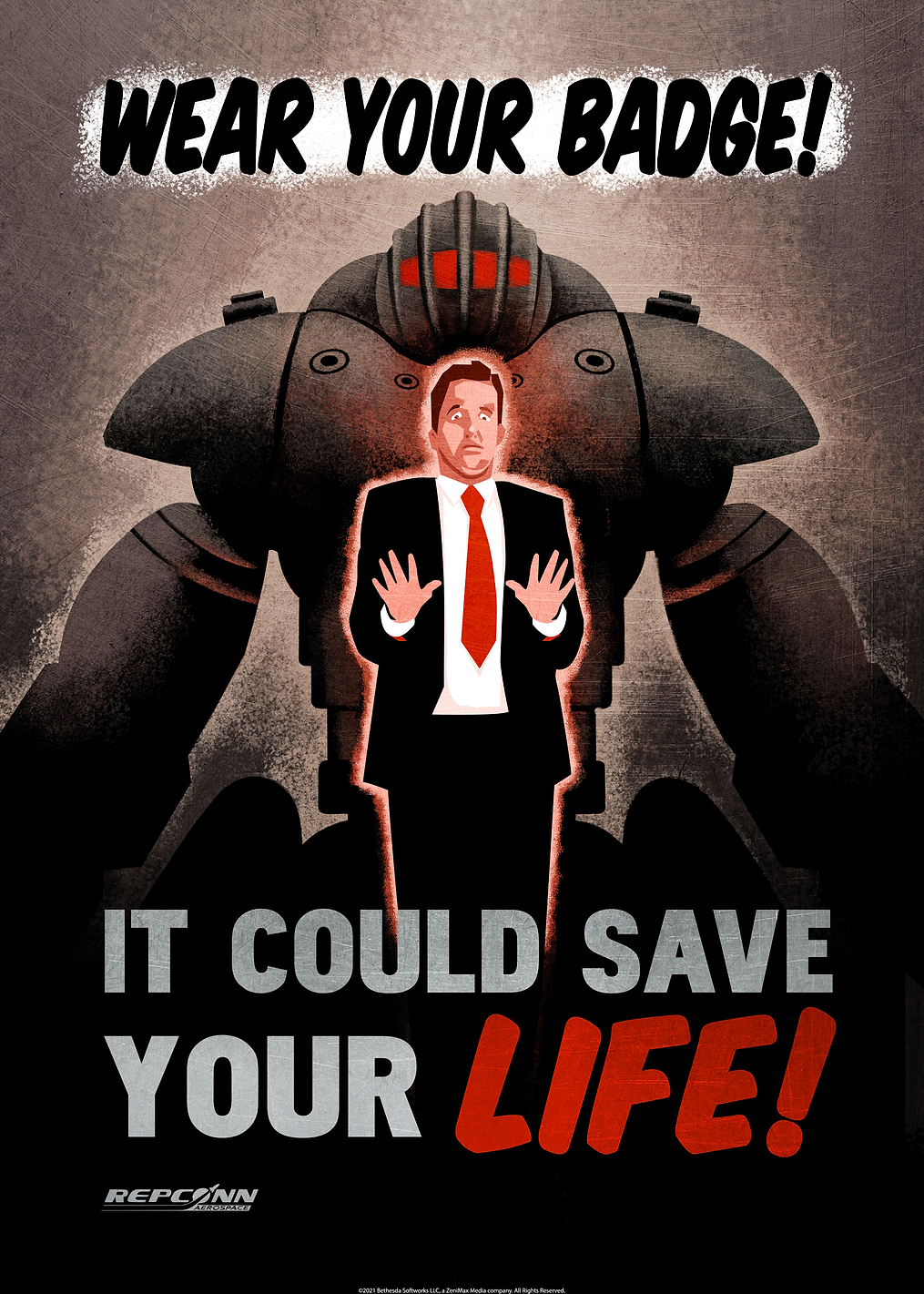 Wear Your Badge!: постер из коллекции Fallout