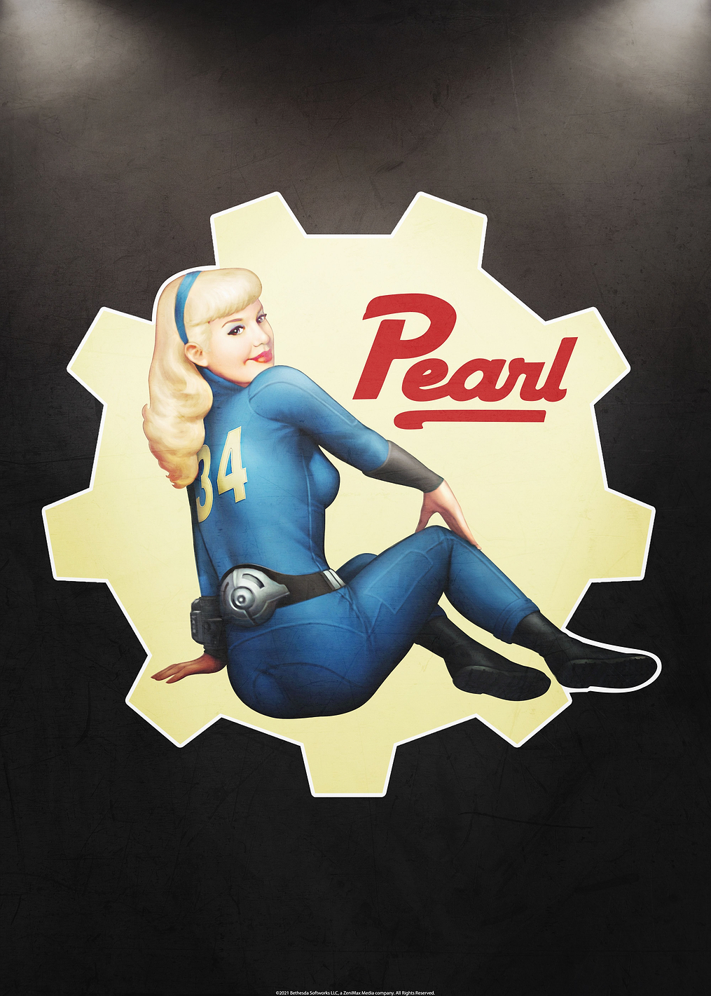 Pearl in Black: постер из коллекции Fallout