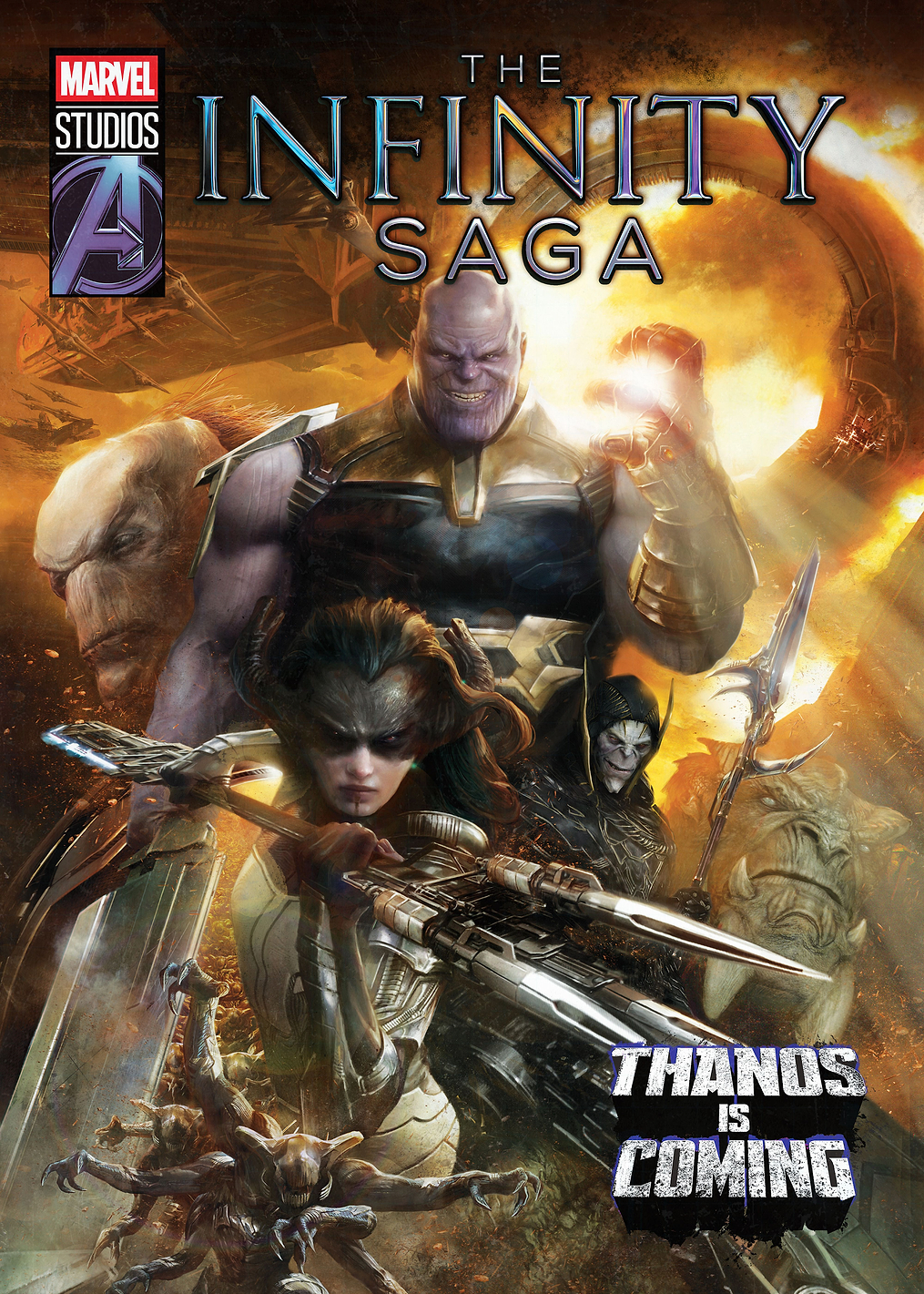 Thanos is Coming: постер из коллекции Marvel