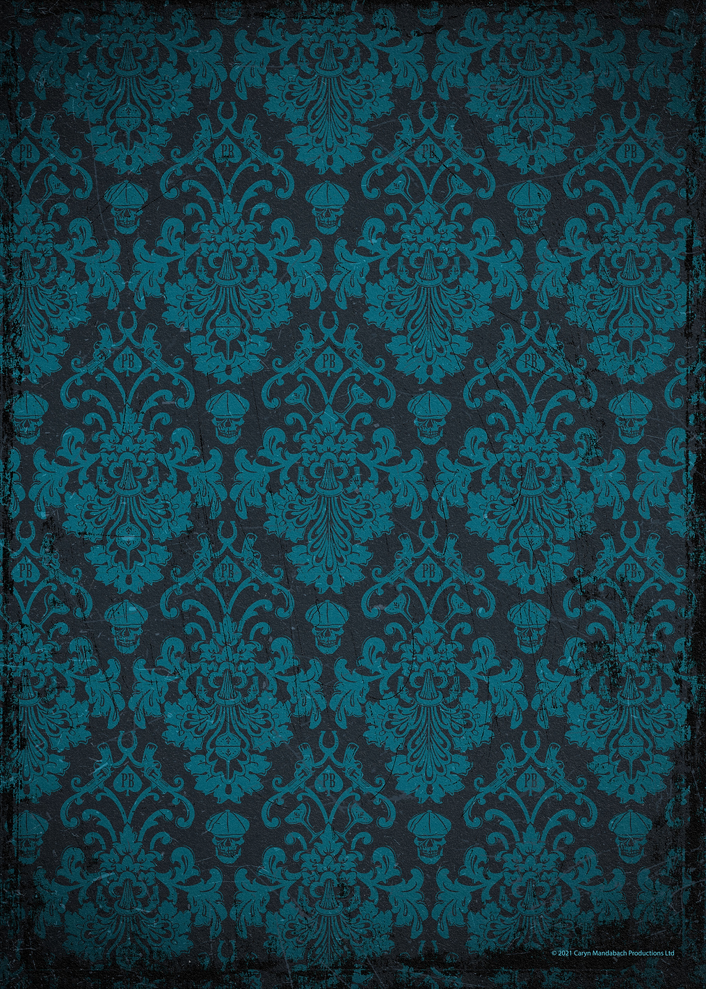 Black And Blue Pattern: постер из коллекции Peaky Blinders