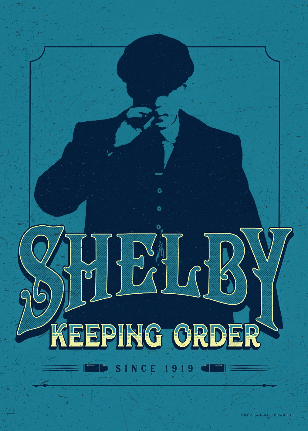 Shelby Keeping Order Blue: постер из коллекции Peaky Blinders