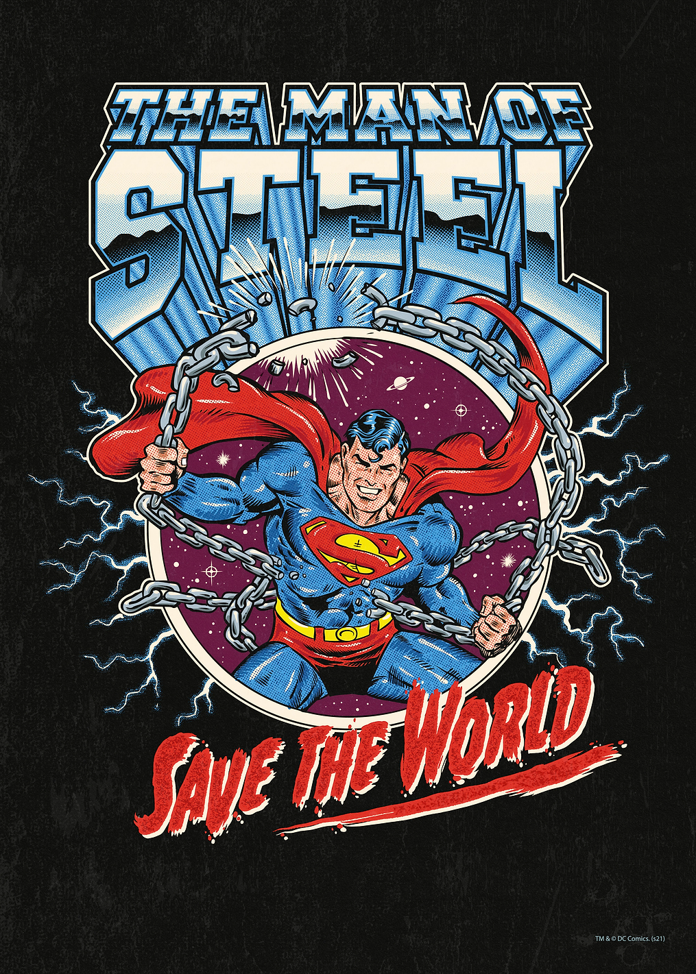 Superman The Man of Steel: постер из коллекции DC Comics