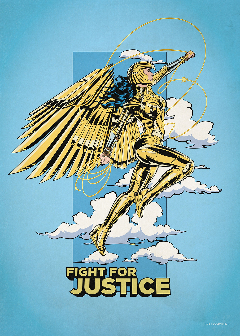 Fight for Justice: постер из коллекции DC Comics
