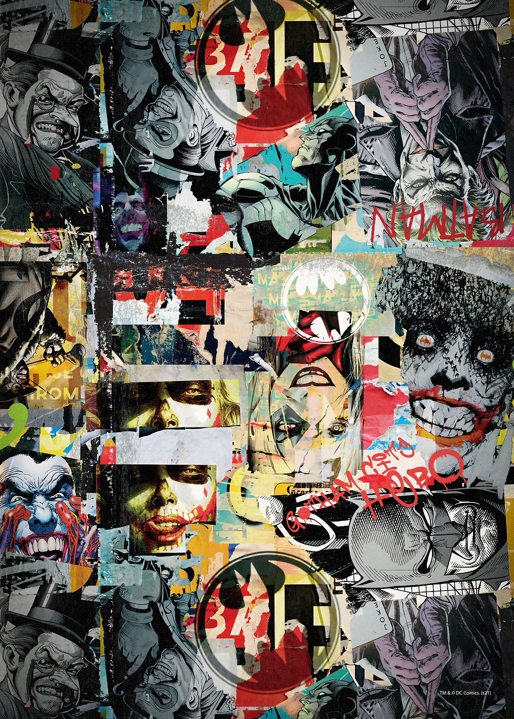 DC Comics Collage: постер из коллекции DC Comics