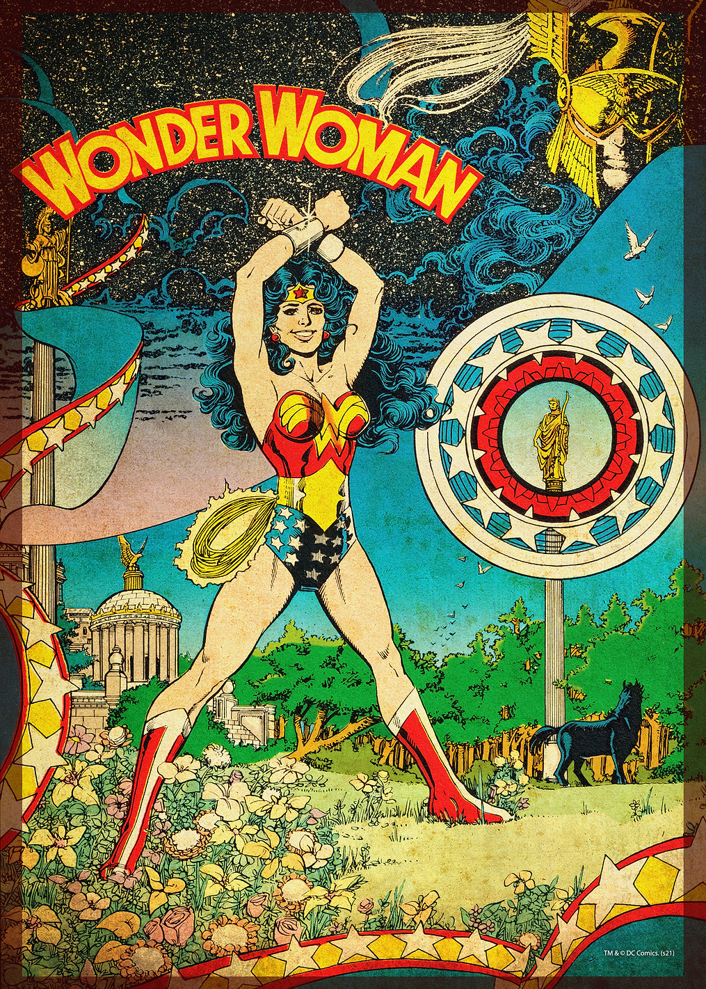 Wonder Woman by George Perez: постер из коллекции DC Comics