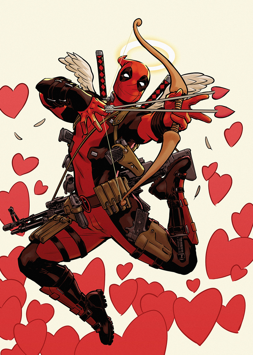 Valentine's Day Deadpool: постер из коллекции Marvel