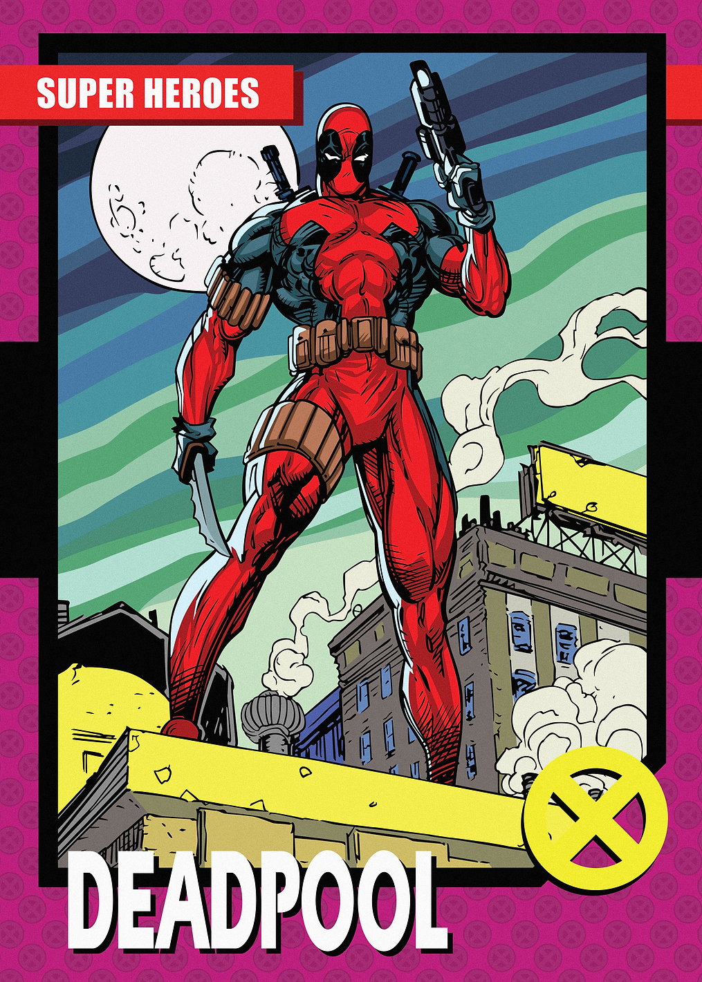 Deadpool Super Heroes: постер из коллекции Marvel