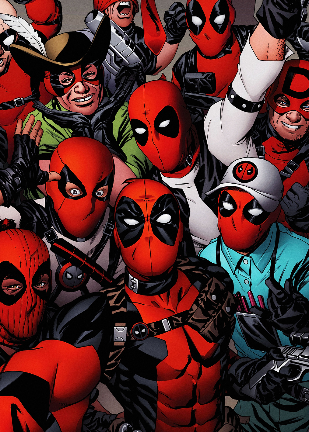 The Real Deadpool Please Stand Up: постер из коллекции Marvel