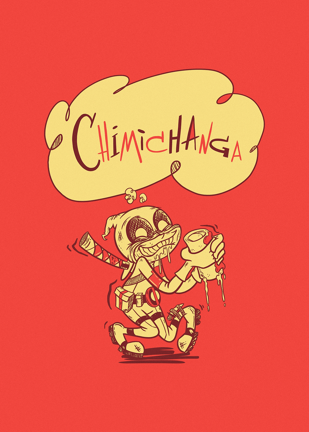 Chimichanga Cartoon: постер из коллекции Marvel