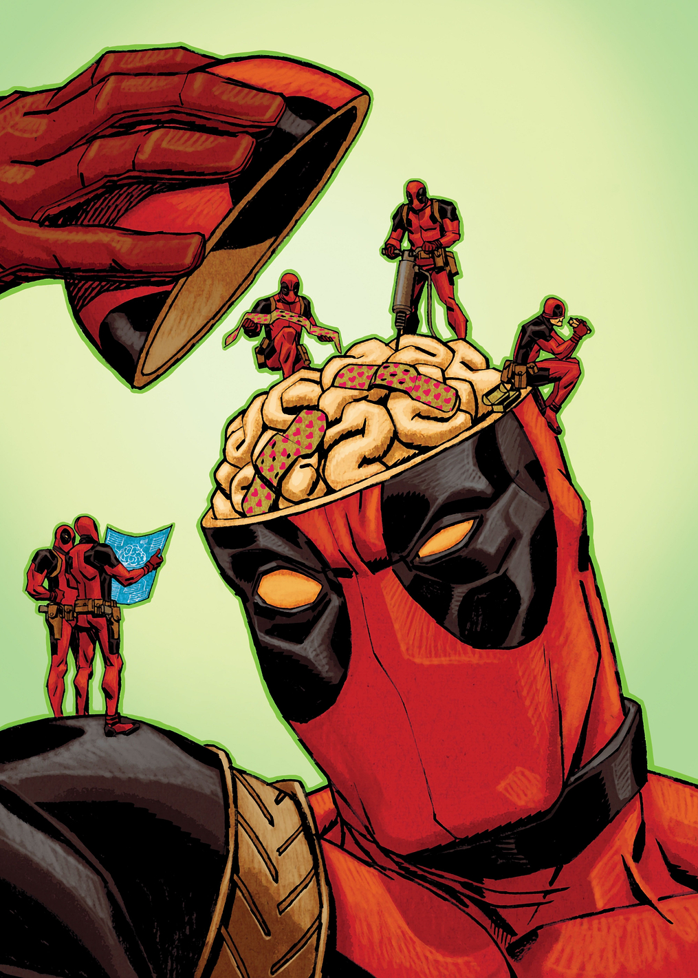 Deadpool's Brain: постер из коллекции Marvel