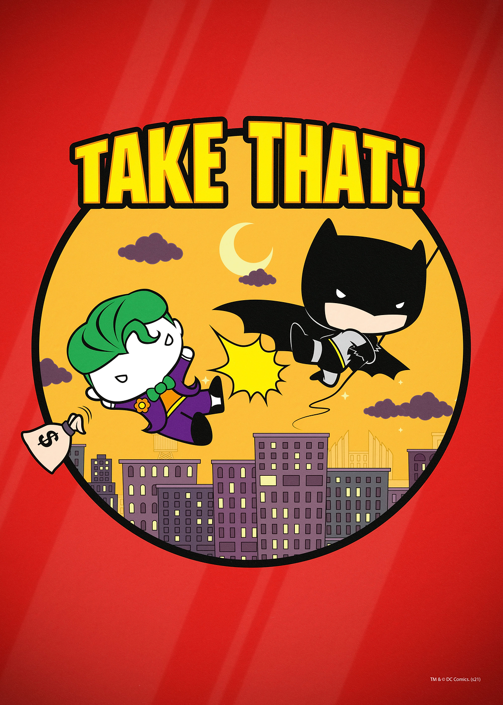Batman and Joker: постер из коллекции DC Comics