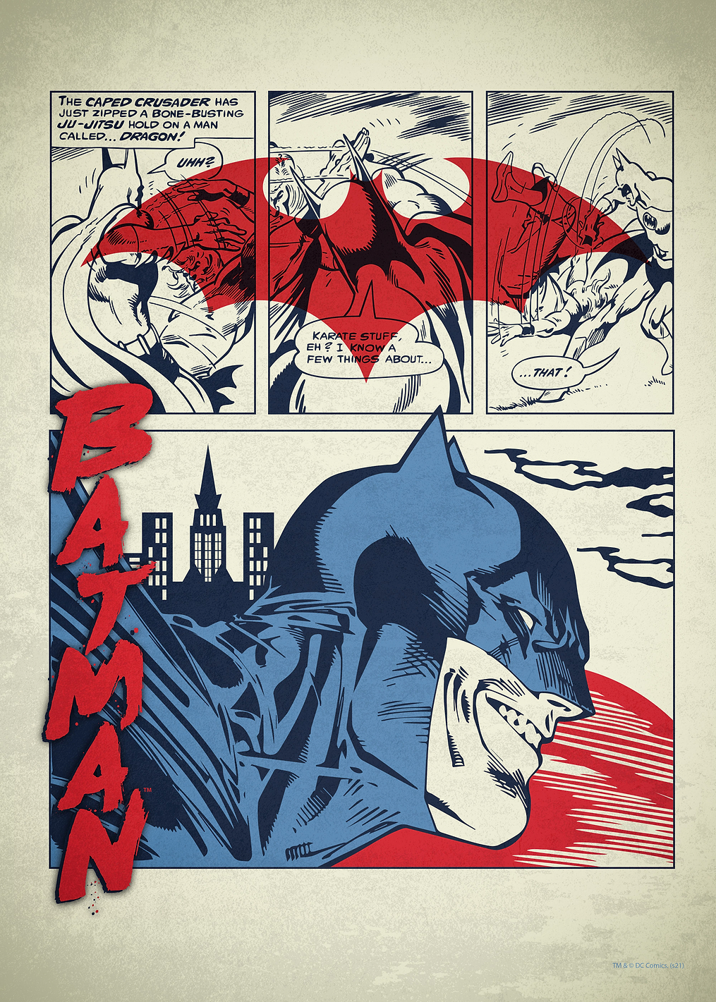 Batman Comics: постер из коллекции DC Comics