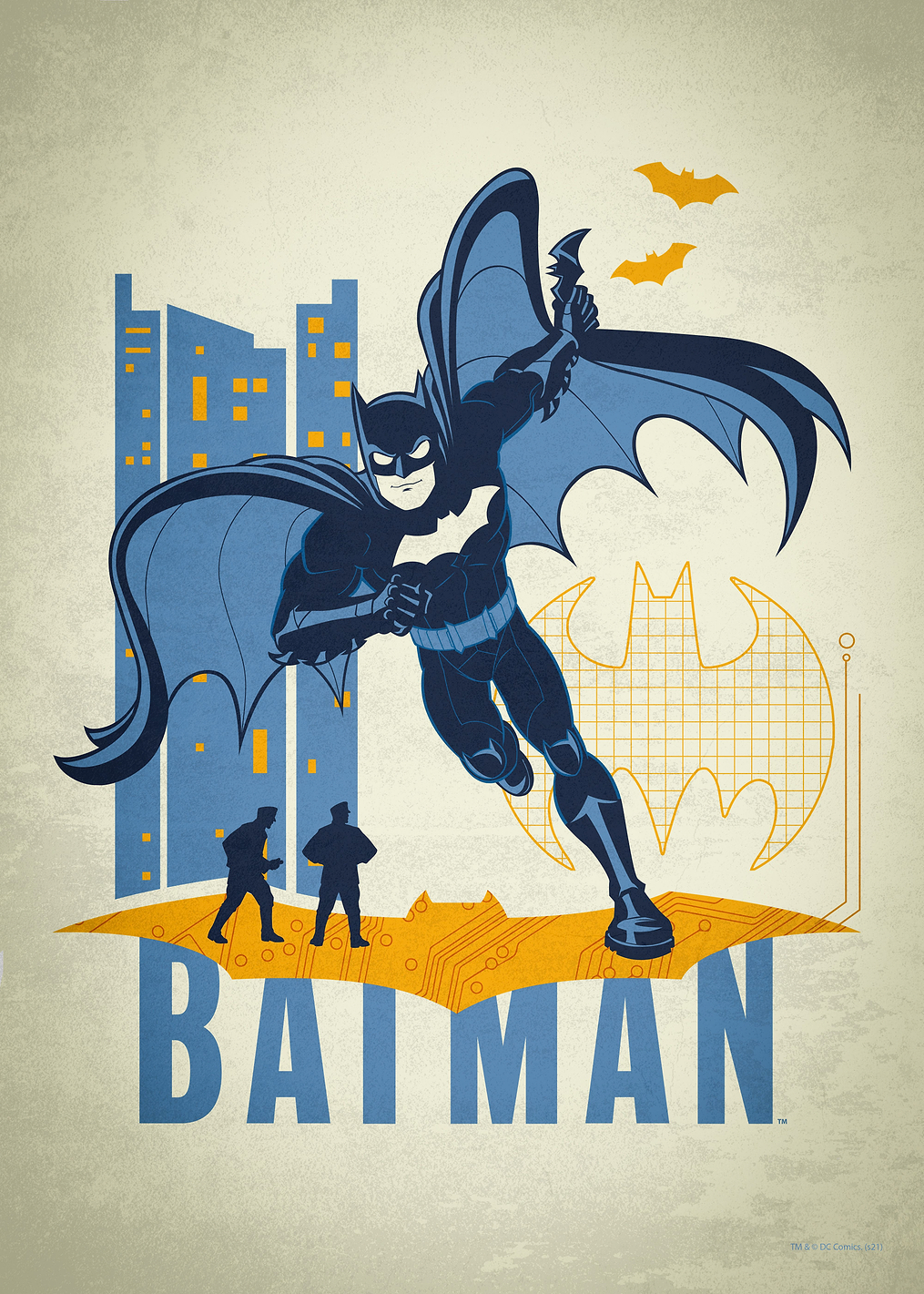 Batman: постер из коллекции DC Comics