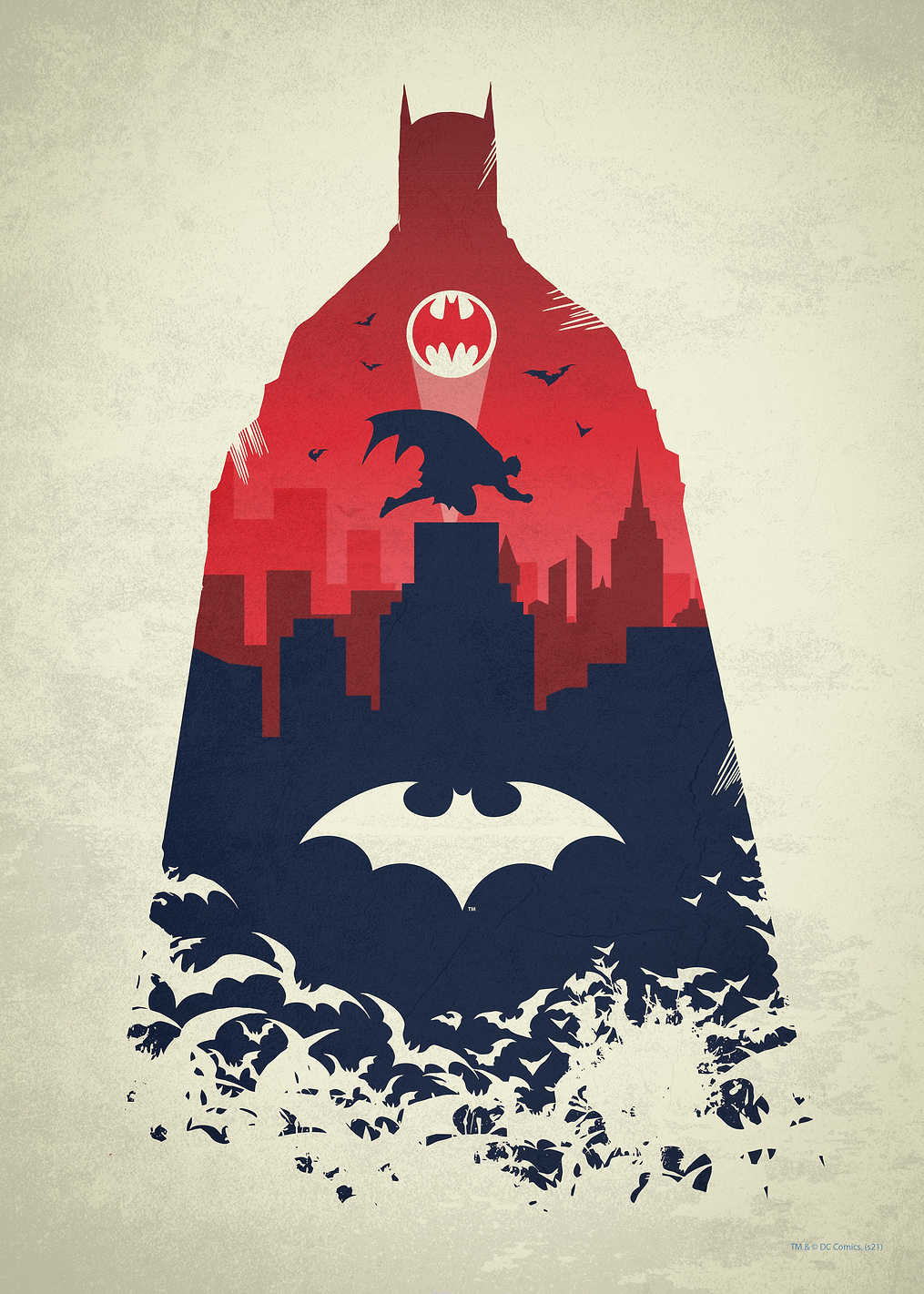 Batman: постер из коллекции DC Comics