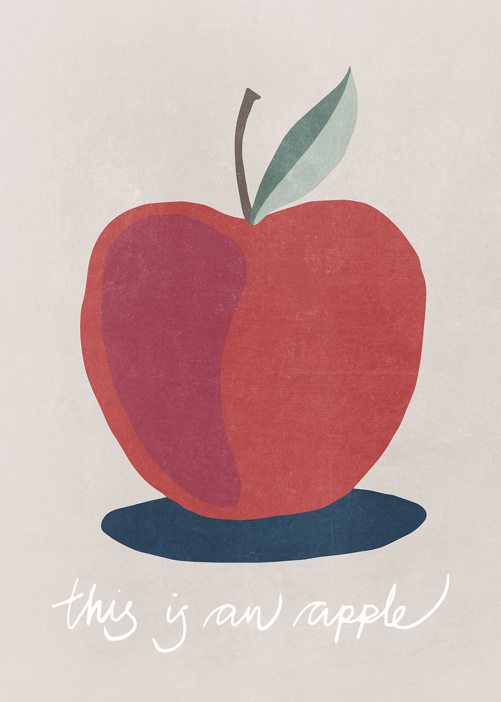 This is an Apple: постер из коллекции World Class Photos