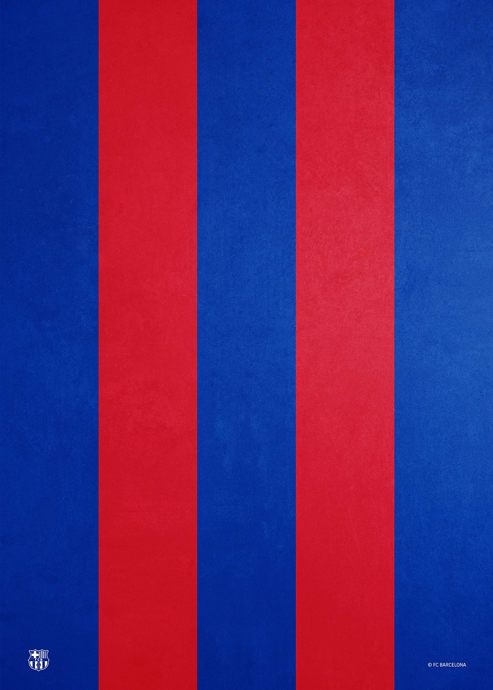 Barca Colors Blaugrana: постер из коллекции Barça