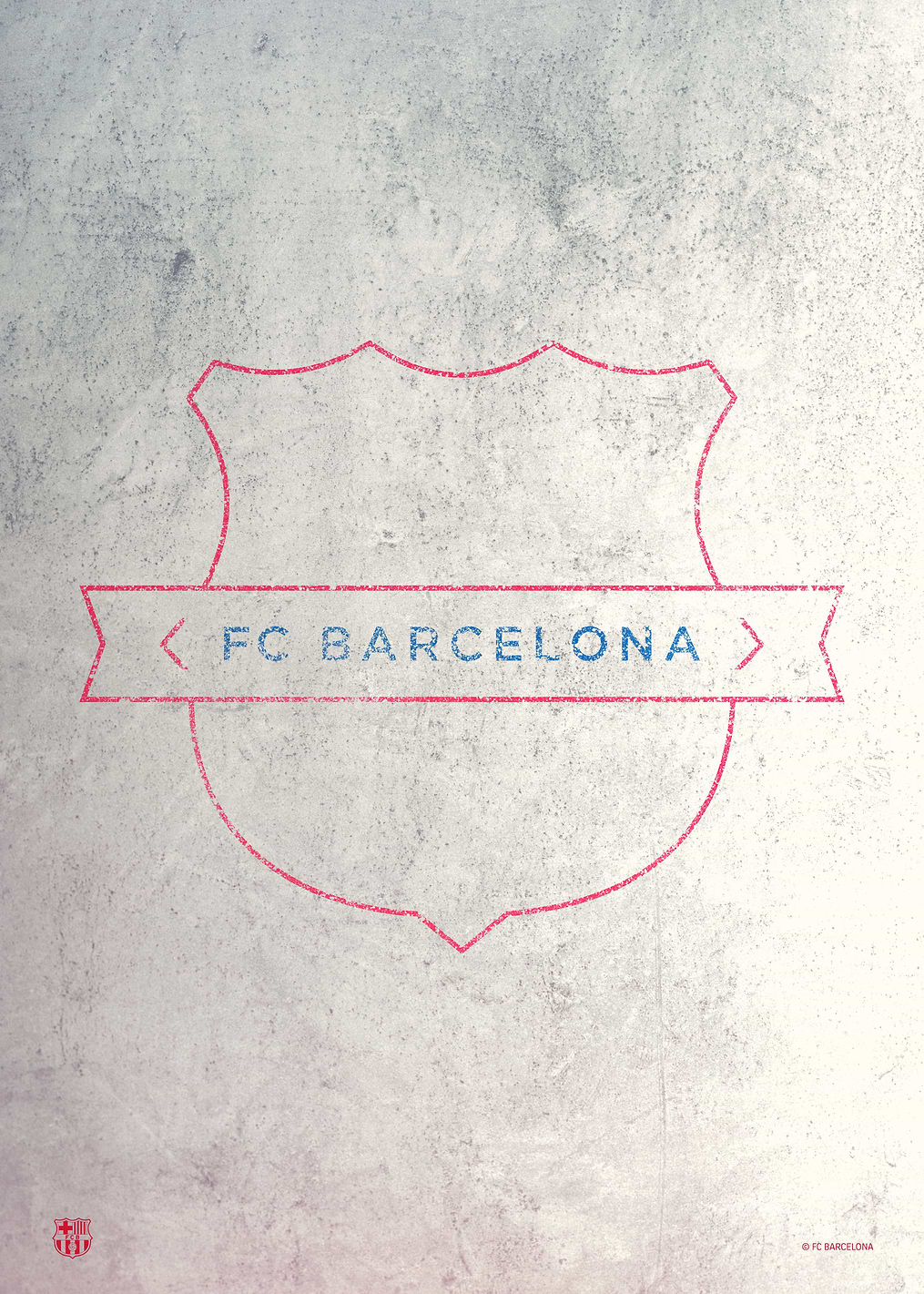 FC Barcelona Crest: постер из коллекции Barça