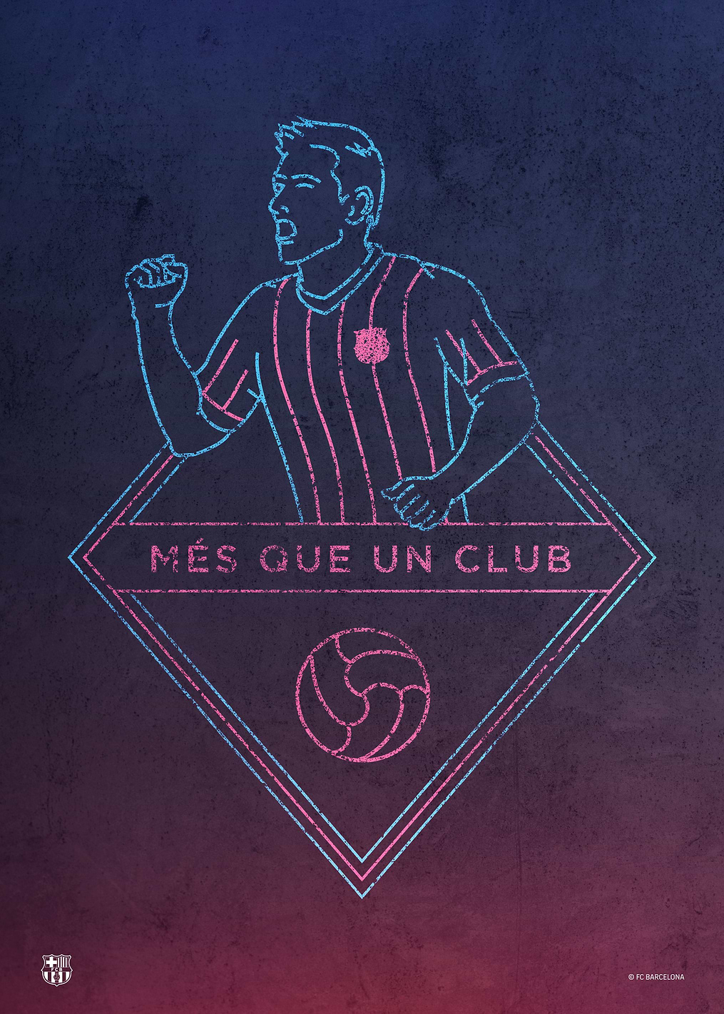 Mes Que Un Club Barca: постер из коллекции Barça