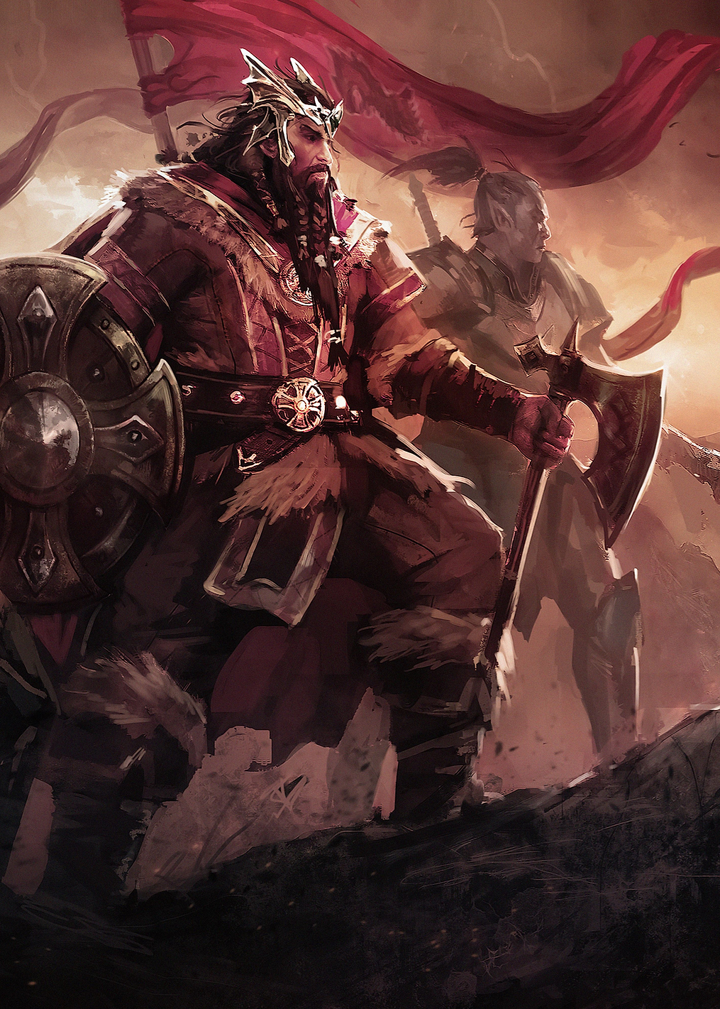 Nord King Jorunn: постер из коллекции The Elder Scrolls