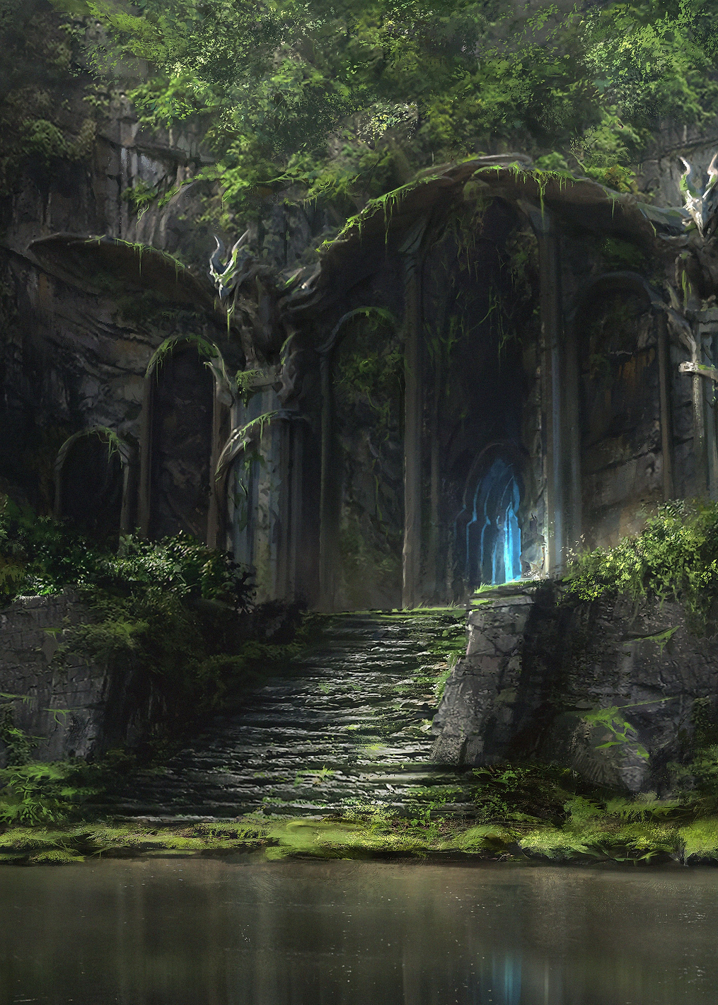 Halls of Colossus: постер из коллекции The Elder Scrolls
