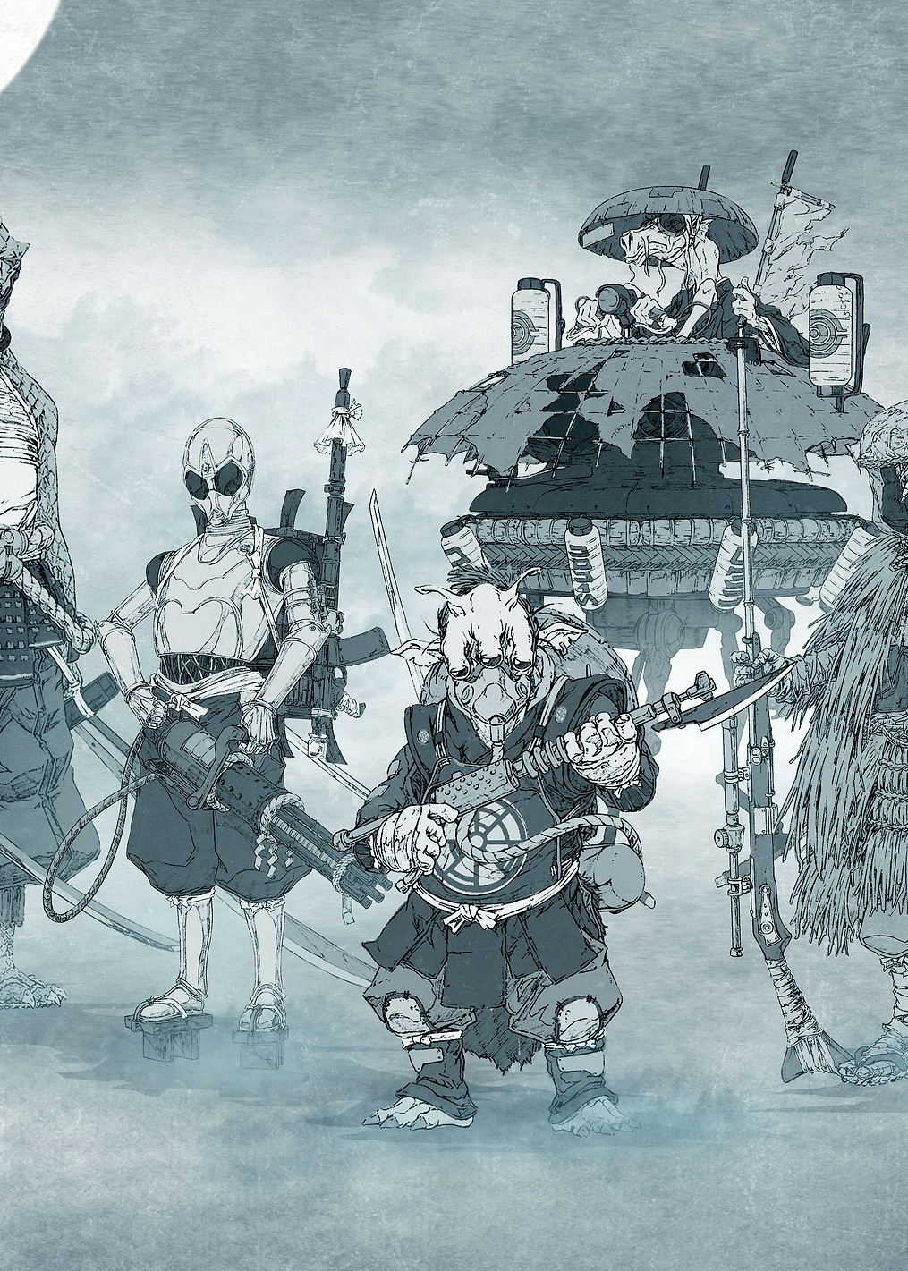 Characters sequence grey: постер из коллекции Star Wars