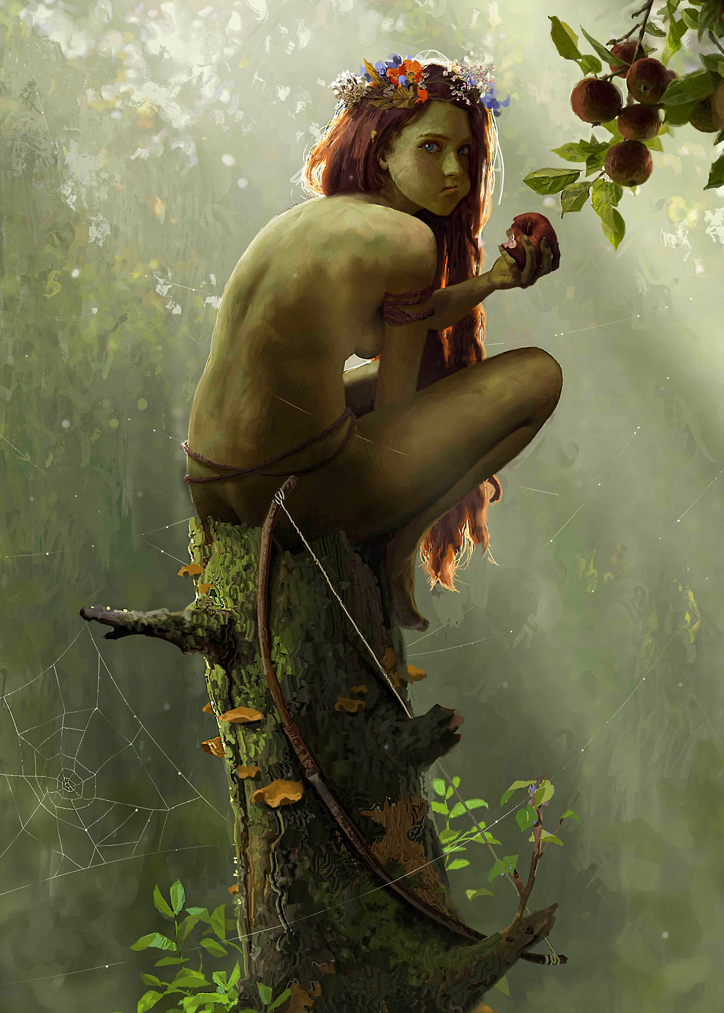 Young Dryad: постер из коллекции Gwent
