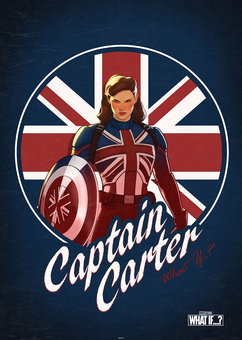 What If - Captain Carter Shield: постер из коллекции Marvel