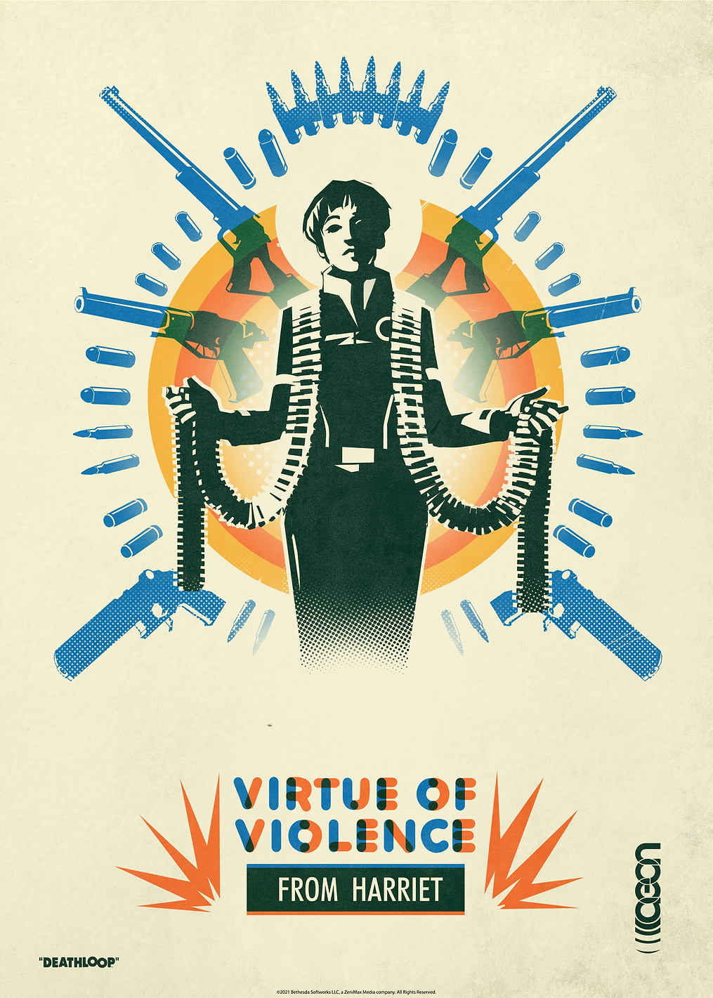 Virtue of Violence: постер из коллекции Deathloop