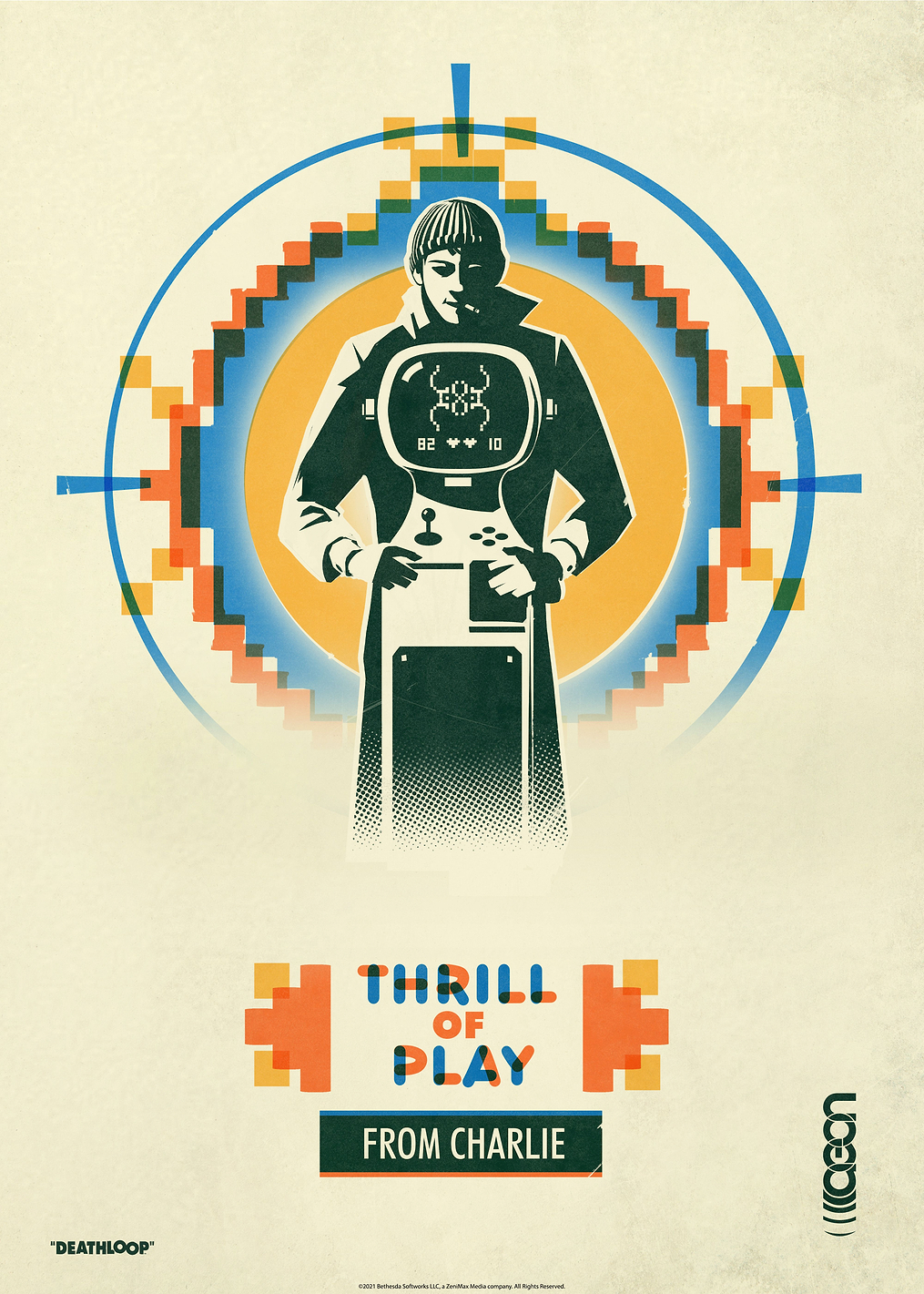 Thrill of Play: постер из коллекции Deathloop