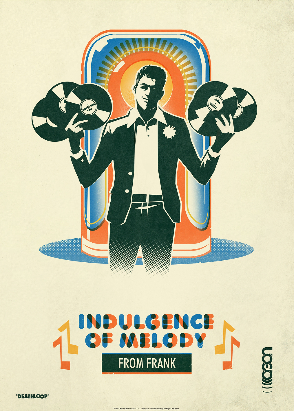 Indulgence of Melody: постер из коллекции Deathloop