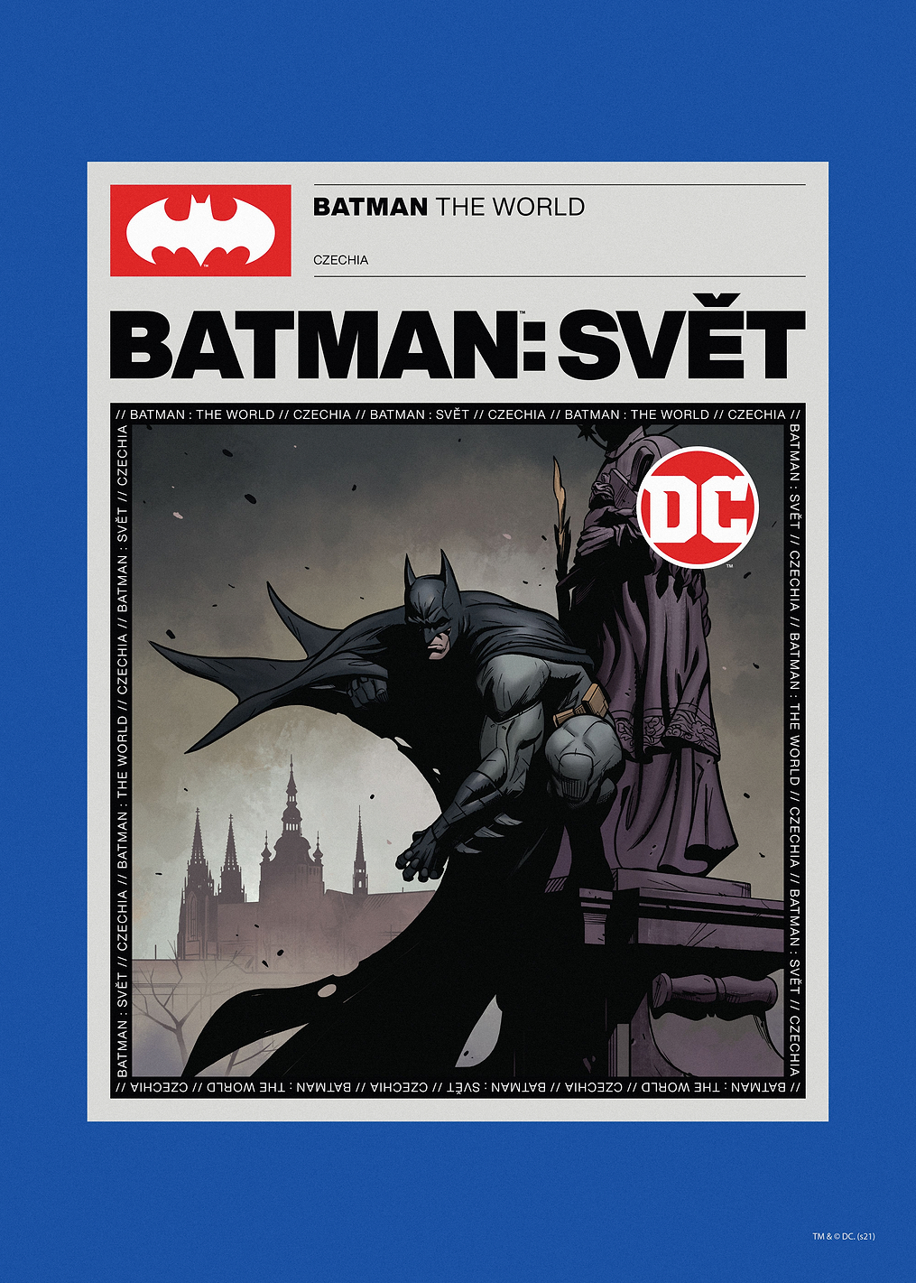 Batman The World Czech Republic: постер из коллекции DC Comics