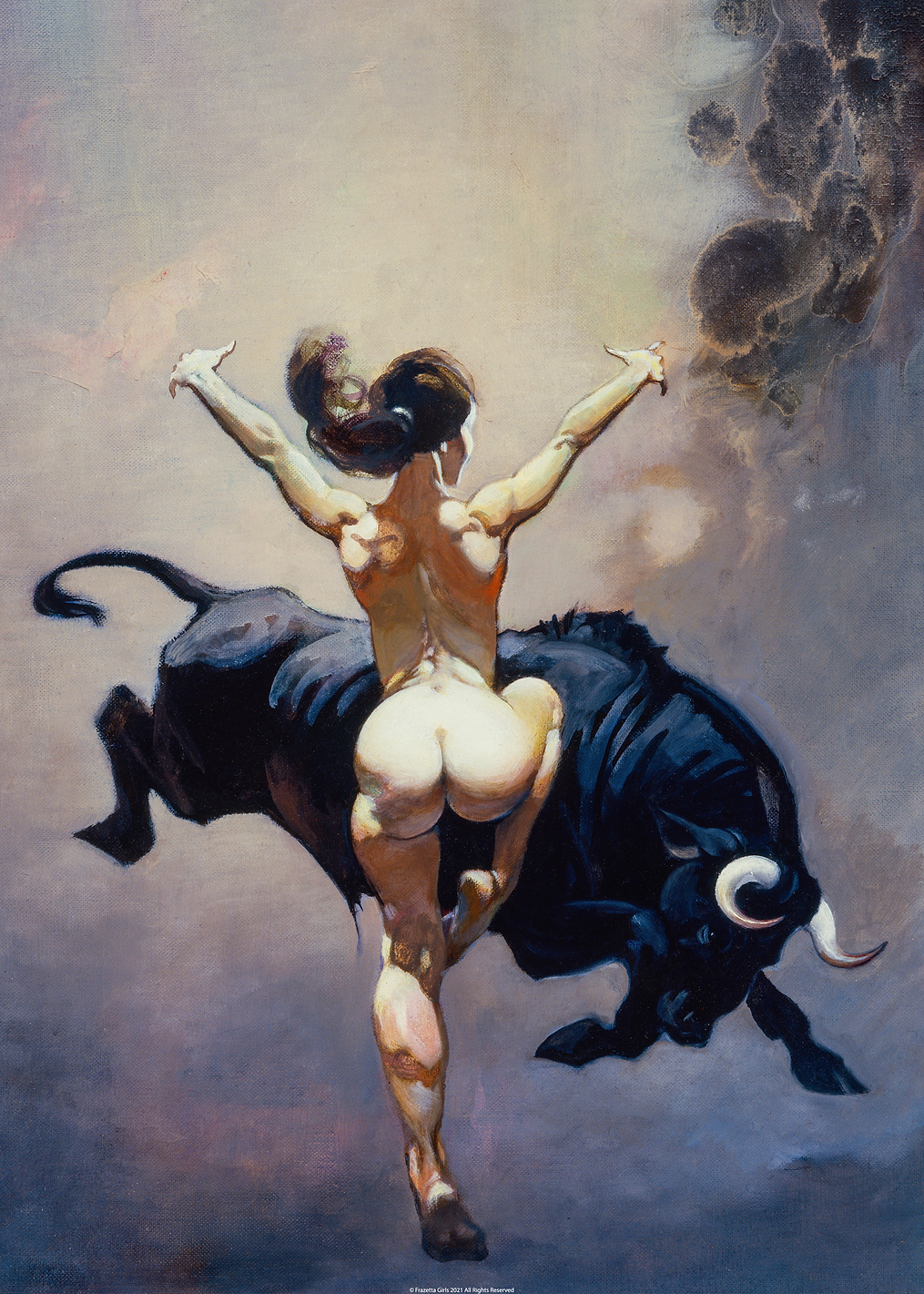 Dancer from Atlantis: постер из коллекции Frank Frazetta