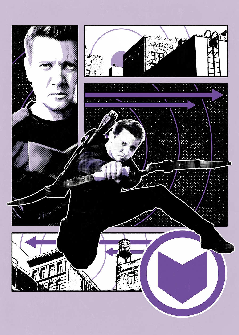 Hawkeye comics: постер из коллекции Marvel